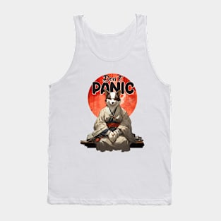 Don't Panic dog Tank Top